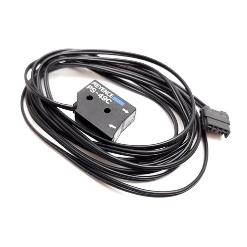 Keyence PS-49C Photoelectric Sensor Head, Reflective, 32-53mm, 1.5mm Dia