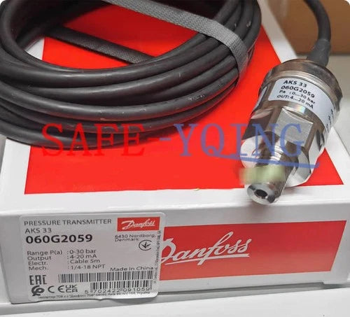 One NEW Danfoss AKS33 060G2059 pressure transmitter