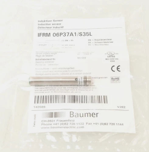 Baumer Induktiver Sensor IFRM 06P37A1/S35L