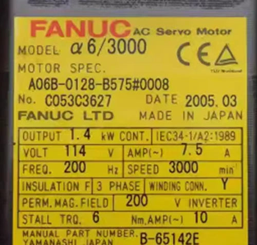 NEW IN BOX FANUC A06B-0128-B575#0008