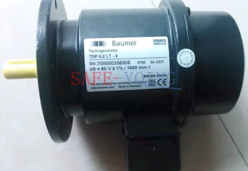 ONE NEW BAUMER HUBNER TDP0.2LT-4 TACHO GENERATOR TDP 0.2LT-4