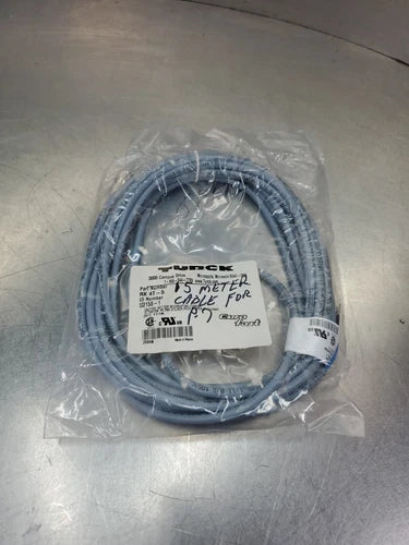 TURCK RK 4T-5 (U2158-1) 15M PLC Cable.                           5D-16
