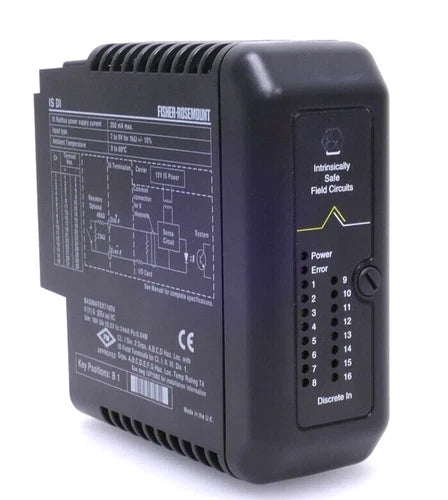 Emerson Fisher-Rosemount IS DI Input Module | Rev. E | KJ3101X1-BB1