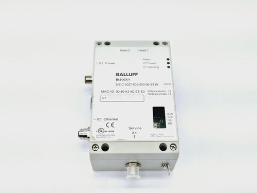 BALLUFF BIS C-6027-039-050-06-ST19 RADIO FREQUENCY LF PROCESSOR BIS00AY 24-VDC