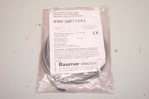 BAUMER ELECTRIC IFRM 08P1104/L 2,0mm N?herungsschalter induktiv IFRM08P1104/L