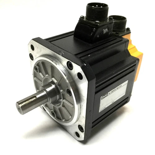 Parker PM-FE15AMK AC Servo Motor 1500W, 3000RPM, ?19mm Shaft w/Encoder Feedback