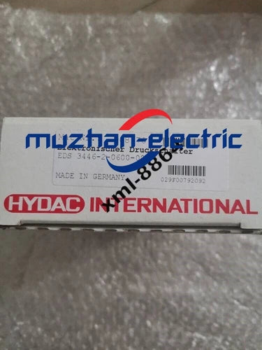 EDS3446-2-0600-000 HYDAC Pressure Sensor Brand New In Box Fast Shipping By DHL