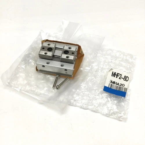 SMC MHF2-8D Low-Profile 2-Finger Air Gripper, 8mm Bore, 8mm Stroke, M5 Ports