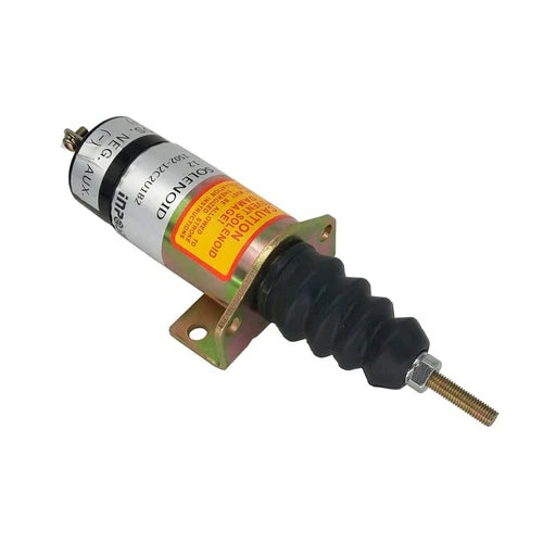 Fuel Shutdown Solenoid 2 Terminals 12V 1502-12C2U1B2 for Woodward 1500-2010 1502