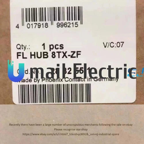 Brand new PHOENIX FL HUB 8TX-ZF 2832551 Hub Switch FL HUB 8TX-ZF 2832551