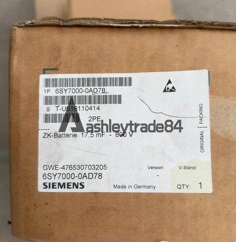 ONE NEW SIEMENS Dc bus capacitor 6SY7000-0AD78 6SY70000AD78