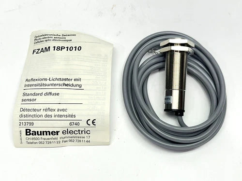 Sensor difuso fotoel¨¦trico Baumer Electric FZAM 18P1010 213799
