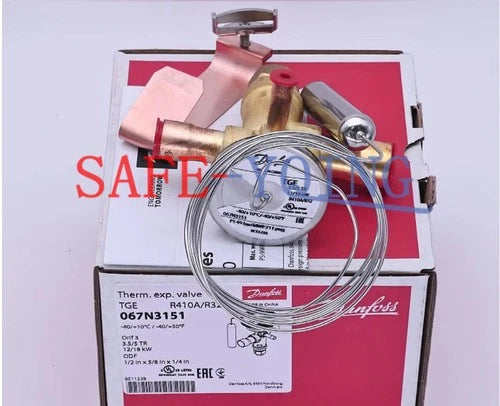 New 1PCS Danfoss TGE 3.5TR expansion valve 067N3151