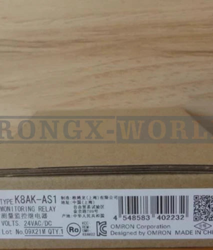 NEW 1PCS Omron K8AK-AS1 100-240VAC Monitoring Relay