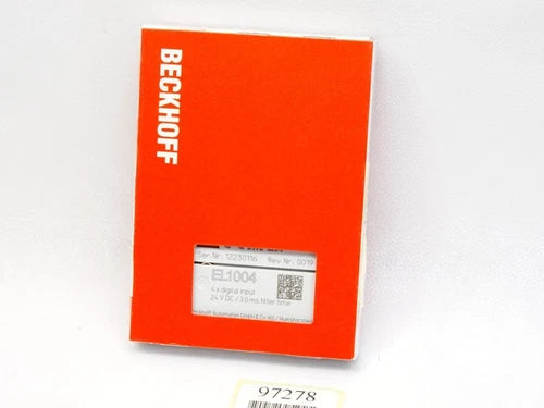 Beckhoff EL1004 Rev.0019 digitale Eingangsklemme / Neu OVP versiegelt