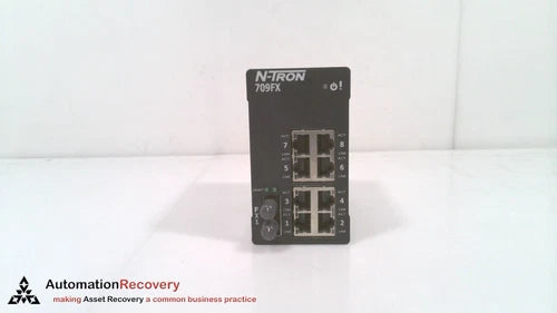 N-TRON 709FX-ST INDUSTRIAL ETHERNET SWITCH #319978