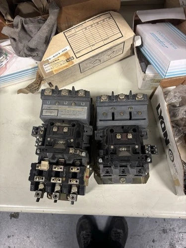 Allen Bradley 505-DOD Size 3 Reversing Starter MISSING BRACKETS/PLATES