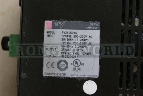 1PCS Sanyo Servo Driver PY2A050A6 Tested