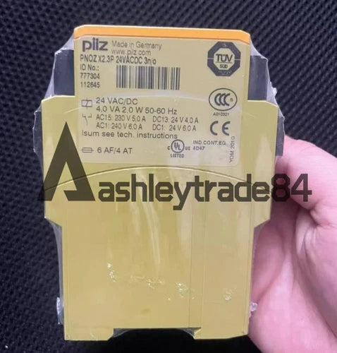 1PCS New PILZ 777304 PNOZ X2.3P 24VACDC 3n/o Safety Relay