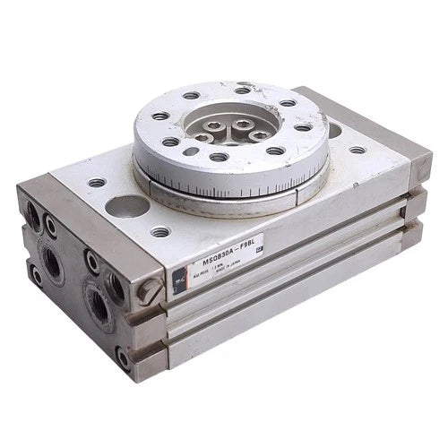 SMC MSQB30A Rotary Actuator Table Rack & Pinion Air Cylinder, 0-190¡ã, G 1/8