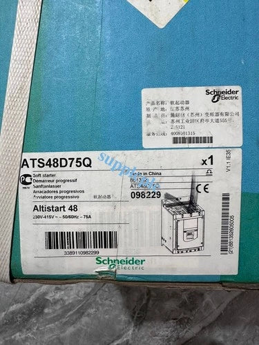 1Pcs schneider ATS48D75Q NEW Fast shipping#DHL or FedEx