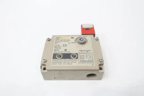 Omron D4BL-3DRA-A Safety Door Lock Switch 115v-ac