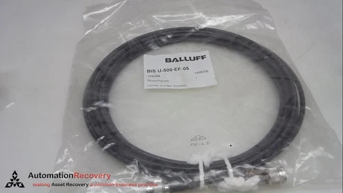 BALLUFF BIS U-500-EF-05, DOUBLE ENDED CORDSET, R-TNC CONNECTOR, MALE/F,  #261486