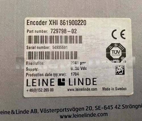 Brand new LEINE&LINDE 861900220 2048PPR encoder In Box