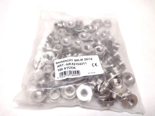 Adaptador/redutor LAPP 52104311 MR-M 20/12 (M20 macho/m12 f¨ºmea) pacote com 100