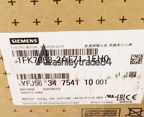ONE NEW SIEMENS SERVO MOTOR 1FK7063-2AF71-1EH0