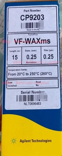 Brand New Agilent VF-WAXms  CP9203 1-Year Warranty !