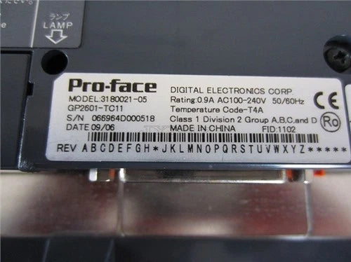 New 1Pcs Proface Pro-Face GP2601-TC11 Plc Module fw