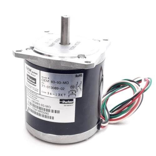 Parker OEM 83-93-MO Stepper Motor, 1.3A, 260oz-in Torque, 4-Wire Leads, NEMA 34