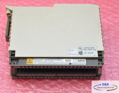 AEG Modicon DAU 202 Typ 6728-042.244666