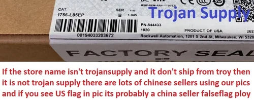 (2) x  2023 sealed surplus Allen Bradley 1756-L85EP