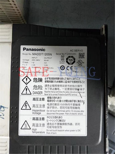 1PCS Panasonic Servo Driver MADDT1205N Tested Used