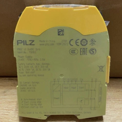 750103 New Sealed Pilz 750103 PNOZ S3 Safety Relay 24VDC