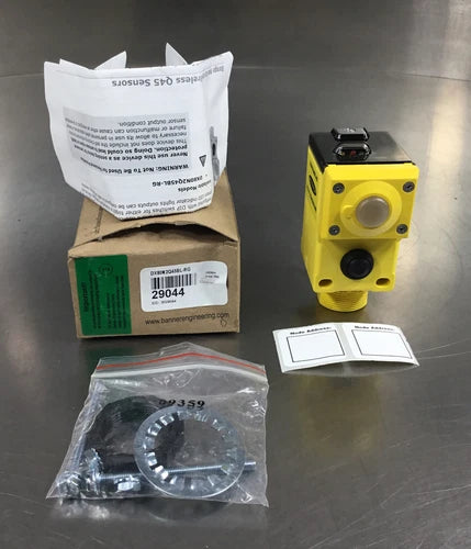 BANNER ENGINEERING  DX80N2Q45BL-RG  / 29044  SuerCross Wireless Q45 Sensor 3D-31