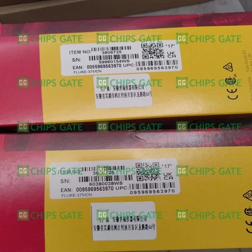 New for Fluke 375 600A AC/DC TRMS WIRELESS CLAMP METER