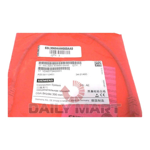New In Box SIEMENS 6SL3060-4AM00-0AA0 Drive-CLIQ Line 0.41M