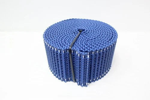 Intralox 19274 Series 1100 Flat Top Acetal Blue Conveyor Belt 25.60ft 6in
