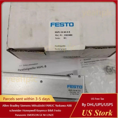 US FREE TAX New Festo HGPL-14-40-A-B 3361480 Cylinder Claw Free Ship #YP1
