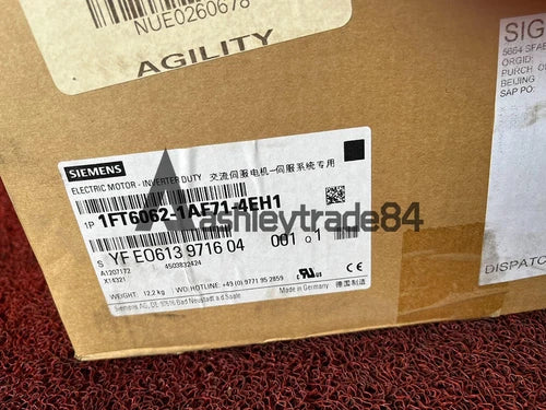 ONE NEW SIEMENS SERVO MOTOR 1FT6062-1AF71-4EH1