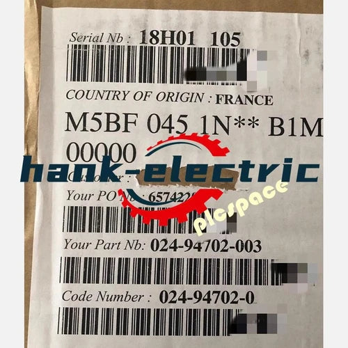 Parker 024-94702-003 brand new Vane Motor 024-94702-003