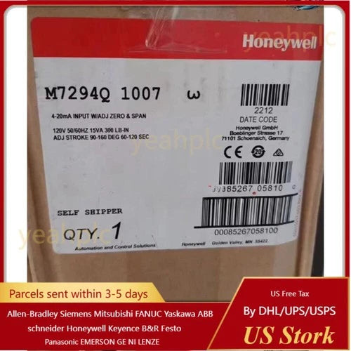 New Honeywell Motor M7294Q1007 M7294Q 1007 Fast Shipping