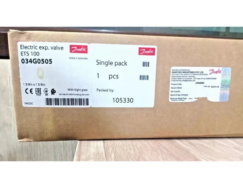 034G0505 Danfoss Electric Expansion Valve ETS 100 1-Year Warranty !