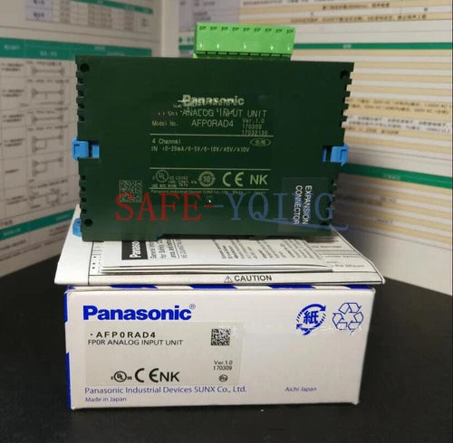 One Panasonic AFP0RAD4 INPUT MODULE 4 ANALOG New
