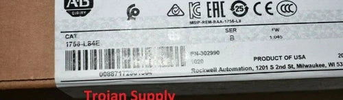 (2) x 2022 Factory Sealed Surplus  Allen Bradley 1756-L84E