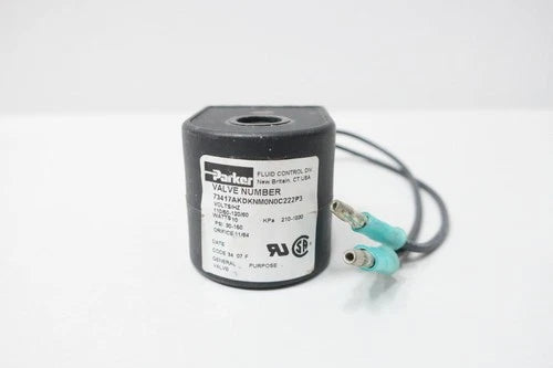 Parker 73417AKDKNM0N0C222P3 Pneumatic Solenoid Valve 120v-ac 150psi