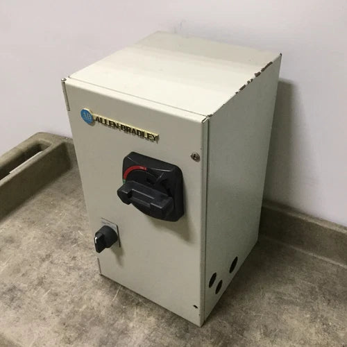 Allen Bradley 112-A24FBA1H-3 Starter, 3-Phase 480V 15HP, 350mm x 200mm x 210mm